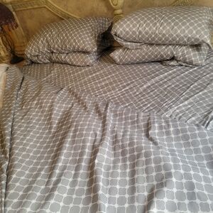 Elegant Gray Bedding Set